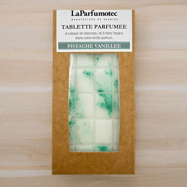 Tablette parfumée pistache vanillée