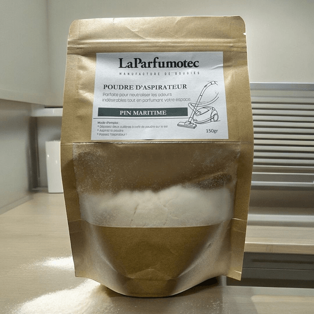 Poudre d'aspirateur pin maritime 150gr