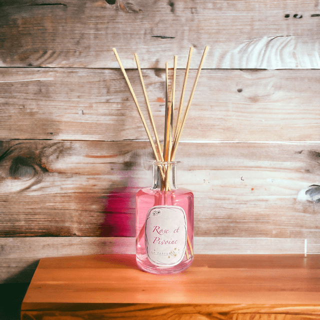 Diffuseur par capillarité - Rose et Pivoine