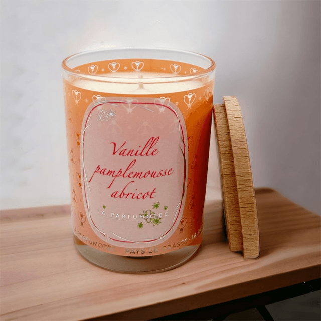 Bougie Vanille Pamplemousse Abricot 